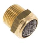 NPT 3/8 Messing Compacte Pneumatische Geluiddemper 1.4301, Verzenden, Nieuw