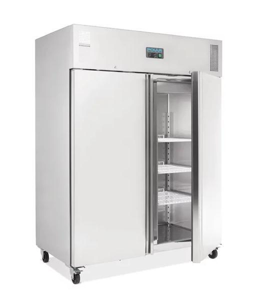 Polar Professionele 2-deurs vriezer | RVS | 1300L, Zakelijke goederen, Horeca | Keukenapparatuur, Verzenden