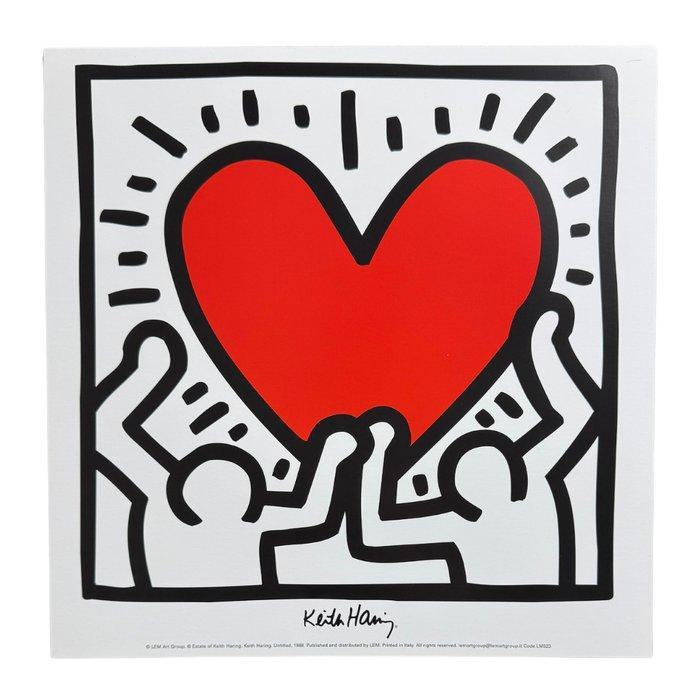 Keith Haring - LEM art group - 1988 - rare find - Jaren 1980, Antiek en Kunst, Kunst | Tekeningen en Foto's
