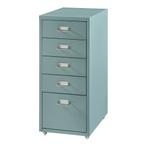 [en.casa] Kantoorkast Kökar ladekast op wielen 69x28x41 cm m, Verzenden, Nieuw in verpakking