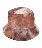 Bucket Hat Omkeerbaar Tie Dye Bruin, Nieuw