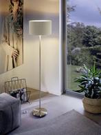 EGLO Maserlo Vloerlamp - E27 - 151 cm - Stof -, Huis en Inrichting, Verzenden, Zo goed als nieuw