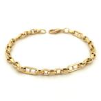 Handmade - Armband - 3.6 g - 18 karaat Geel goud, Sieraden, Tassen en Uiterlijk, Armbanden, Nieuw