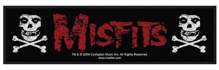 Misfits - Cross Bones - Patch, Verzamelen, Muziek, Artiesten en Beroemdheden, Kleding, Nieuw, Ophalen of Verzenden