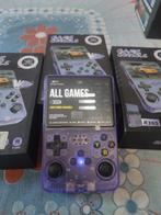 R36S - New Purple R36S 64GB Retro Gaming Console + Case -, Nieuw