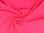 10 meter lycra stof - Neon roze - 155cm breed, Overige materialen, 120 cm of meer, Ophalen of Verzenden, Roze