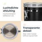 2dekans | Castagnola Koffie Bewaarbus – Luchtdicht met, Witgoed en Apparatuur, Koffiezetapparaten, Ophalen of Verzenden, Zo goed als nieuw