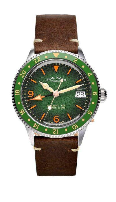Armand Nicolet - VS1 GMT - Zonder Minimumprijs - A506AVAA, Sieraden, Tassen en Uiterlijk, Horloges | Heren