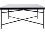 Salontafel Smooth - Large - Vierkant Mat Zwart - 80x80x40cm, Verzenden, Nieuw