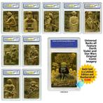 Star Wars - Lot of 9 - Original Gold Cards (23K) - Graded, Verzamelen, Nieuw