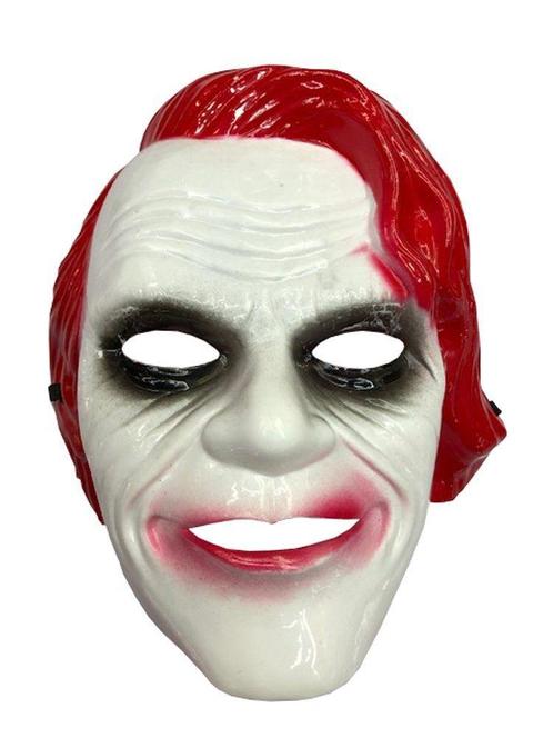 Joker Masker Rood, Hobby en Vrije tijd, Feestartikelen, Nieuw, Verzenden