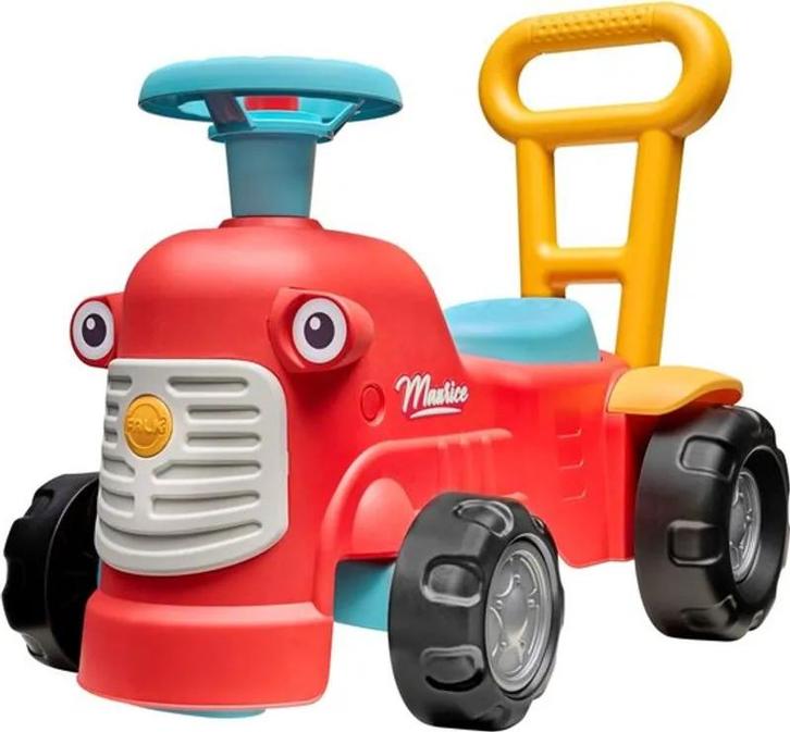 Falk Looptractor Maurice Rood 1+ (Merken, Tractoren), Kinderen en Baby's, Speelgoed | Buiten | Voertuigen en Loopfietsen, Nieuw