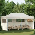 vidaXL Partytent pop-up inklapbaar 3x6 m crème, Tuin en Terras, Partytenten, Verzenden, Nieuw, Partytent