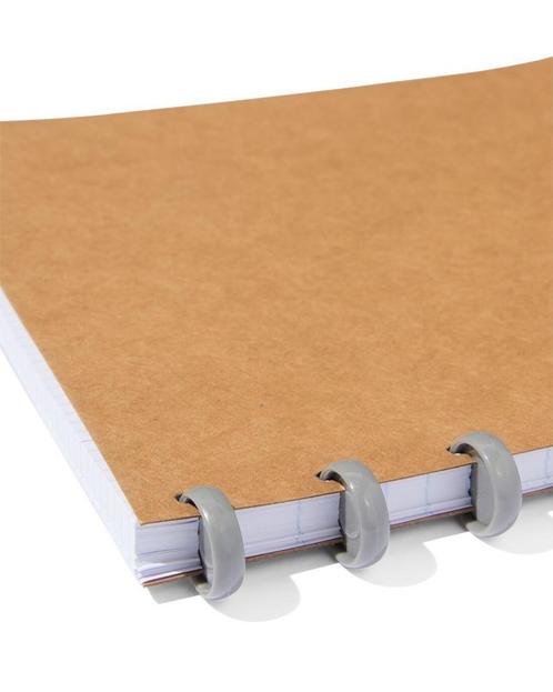 HEMA Ringschrift A4 commerciaal geruit 4x8mm kraft, Diversen, Agenda's, Nieuw, Verzenden