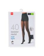 HEMA Panty anti-ladder 40denier zwart, Kleding | Dames, Verzenden, Nieuw, Zwart