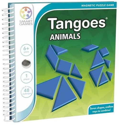 Magnetic Travel Tangoes - Animals | Smart Games - Puzzels, Hobby en Vrije tijd, Denksport en Puzzels, Nieuw, Verzenden