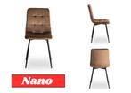 Nieuwe Nano Eetkamerstoel – Bruin – Modern  – €79 per stuk, Nieuw, Bruin, Stof, Vijf, Zes of meer stoelen