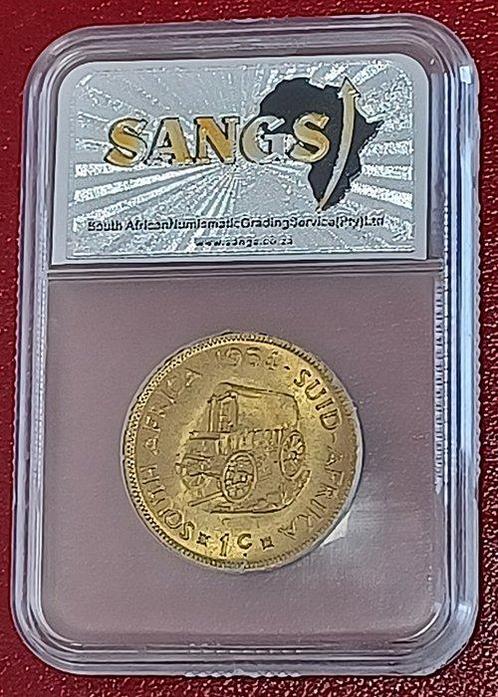 Zuid-Afrika. 1 Cent 1964 - SANGS MS64 - HIGH LUSTER (Zonder, Postzegels en Munten, Munten | Europa | Niet-Euromunten