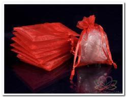 Giftbag organza Rood9*13 cm. Giftbag organza Rood9*13, Hobby en Vrije tijd, Knutselen, Nieuw, Ophalen of Verzenden