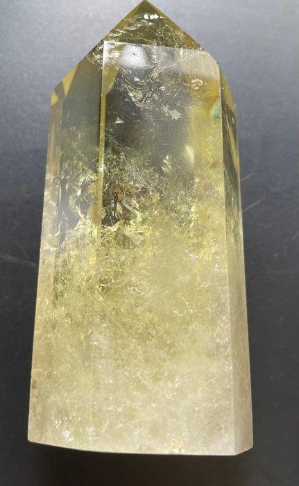 AAA Grade Braziliaanse Citrien Obelisk - Hoogte: 10 cm -, Antiek en Kunst, Curiosa en Brocante