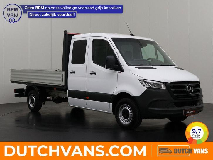 Mercedes-Benz Sprinter 317CDi Dubbele-cabine 2022 L5 H1, Auto's, Bestelauto's, Te koop, Automaat, BTW verrekenbaar, Diesel, Wit