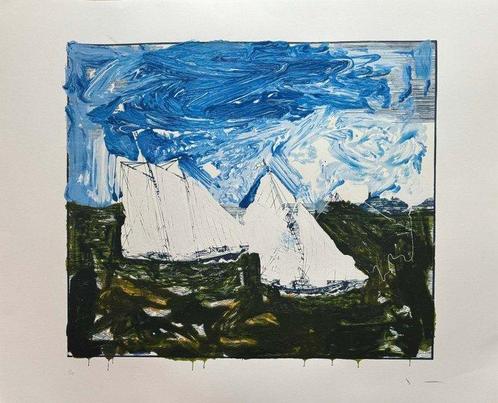 Mario Schifano (1934-1998) - Regatta, Antiek en Kunst, Antiek | Overige Antiek
