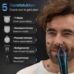 2dekans | Wellshave 5 in 1 Baardtrimmer Mannen V2 - Trimmer, Ophalen of Verzenden, Zo goed als nieuw