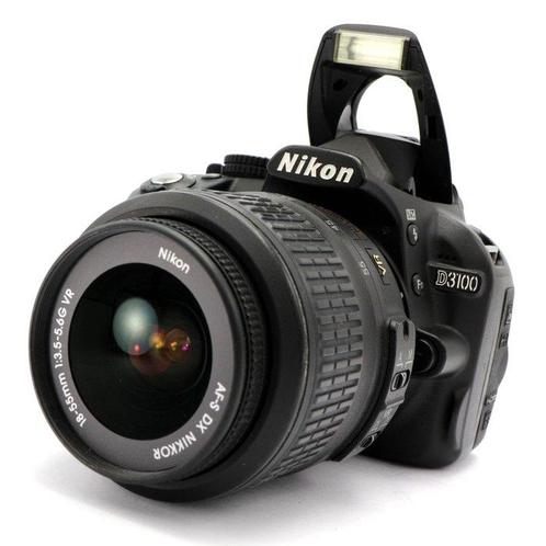 Nikon D3100 + AF-S 18-55mm f/3.5-5.6G DX VR #DSLR FUN!, Audio, Tv en Foto, Fotocamera's Digitaal