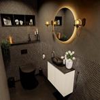 MONDIAZ FOWY toiletmeubel 60cm kleur talc. Waskom positie, Ophalen of Verzenden, Nieuw, Bad