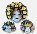 Wanddecoratie - Set van drie Italiaanse maskers van