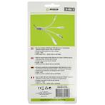 Benson Mobiele oplader - 3 in 1 USB kabel - Sleutelhanger..., Ophalen of Verzenden, Nieuw