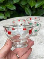 Vintage - Années 60 - Drinkglas (5) - Glas, Antiek en Kunst