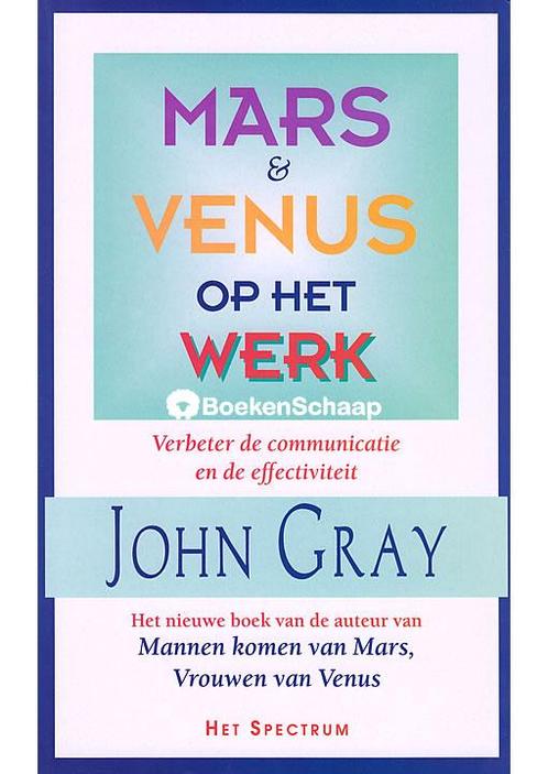 Mars en Venus op het werk John Gray, Boeken, Psychologie, Verzenden
