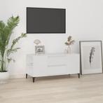 vidaXL Tv-meubel 102x44,5x50 cm bewerkt hout wit, Nieuw, Verzenden