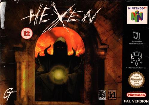 N64 Hexen (In doos), Spelcomputers en Games, Games | Nintendo 64, Zo goed als nieuw, Verzenden