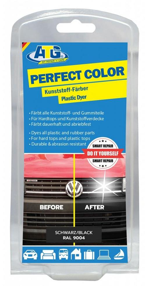 ATG Perfect Color Kunststof Verf Zwart, Auto diversen, Onderhoudsmiddelen, Ophalen of Verzenden