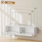TRUUSK TV Kast Hangend TV Meubel Voor Televisies Tot 65 Inch, Huis en Inrichting, Kasten | Televisiemeubels, Verzenden, Nieuw
