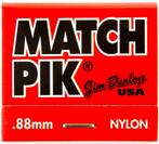 Jim Dunlop 448R088 Match Pik - Plectrum - 0.88 mm - 6-pack, Ophalen of Verzenden, Nieuw, Akoestische gitaar