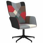 vidaXL Relaxstoel patchwork stof, Huis en Inrichting, Fauteuils, Verzenden, Nieuw