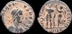 393-423ad Roman Honorius Ae follis emperor standing facin..., Postzegels en Munten, Munten | Europa | Niet-Euromunten, Verzenden