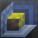 Victor Vasarely (1906-1997) - Tridim - C , 1968, tirage rare