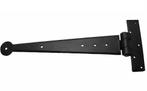 Gesmeed T-scharnier 306 mm ijzer zwart, Verzenden, Nieuw