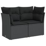 Rattan Tuinbank met Opbergruimte | Tweedekansje, Ophalen of Verzenden, Nieuw, Rotan
