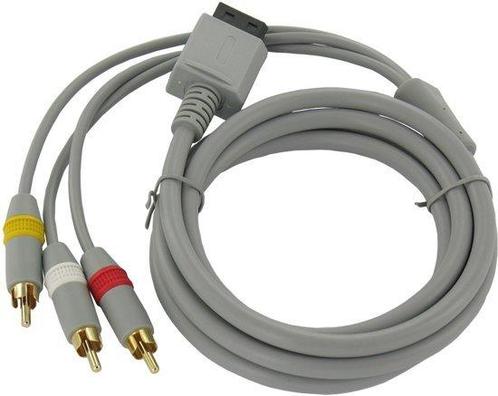 Wii AV kabel composiet premium, Spelcomputers en Games, Spelcomputers | Nintendo Consoles | Accessoires, Verzenden