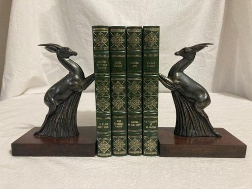 No reserve Price - Boekensteunen (2) - Ongewone, Antiek en Kunst, Kunst | Designobjecten