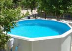 metalen zwembaden van A-kwaliteit, Tuin en Terras, Nieuw, 300 cm of meer, 400 cm of meer, Opzetzwembad