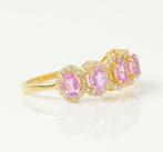 Eeuwigheidsring - 14 karaat Geel goud - 1.73ct. tw. Saffier