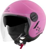 Bogotto H595-1 SPN Roze Jethelm, Motoren, Kleding | Motorhelmen, Verzenden, Nieuw met kaartje, Jethelm, Overige merken