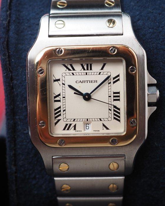 Cartier - Santos Galbée - 187901 - Heren - 1990-1999, Sieraden, Tassen en Uiterlijk, Horloges | Heren
