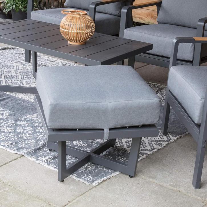 Loungehocker Mai Tai, Huis en Inrichting, Stoelen, Grijs, Nieuw, Ophalen of Verzenden